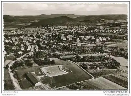 Eschwege - Luftaufnahme - Foto-AK Grossformat 60er Jahre