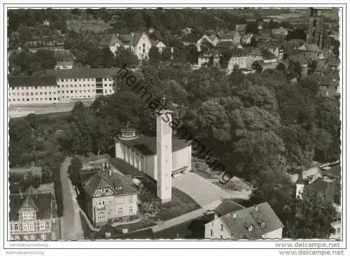 Homberg - Foto-AK Grossformat 60er Jahre - Luftbild