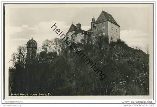 Burgk - Schloss - Foto-AK 30er Jahre