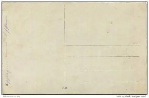 Mazedonien Landwirtschaft - Beschlagen eines Ochsen - Militär - Foto-AK ca. 1915