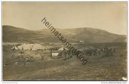Mazedonien - Militär - Foto-AK ca. 1915