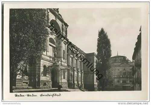 Baden-Baden - Friedrichsbad - Foto-AK