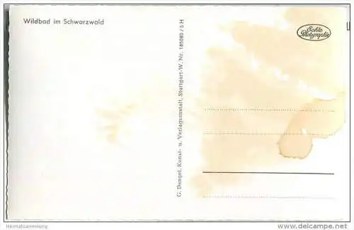 Wildbad im Schwarzwald - Foto-AK