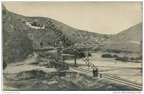 Veles - Bahnanlagen - Foto-AK ca. 1915