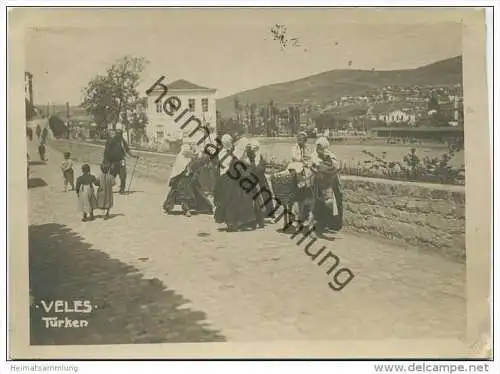 Veles - Türken - Foto ca. 1915 Grösse 12cm x 9cm