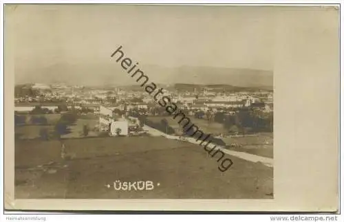 Üsküb - Uesküb - Skopje - Gesamtansicht - Foto-AK ca. 1915