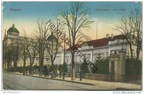 Belgrad - Alter Konak - Regi konak - Verlag Vasuti Levelezolaparusitas Budapest ca. 1915