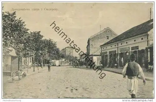 Semendria (Smederevo) - Strassenzug - Verlag Nicola Radoicic Semendria ca. 1915