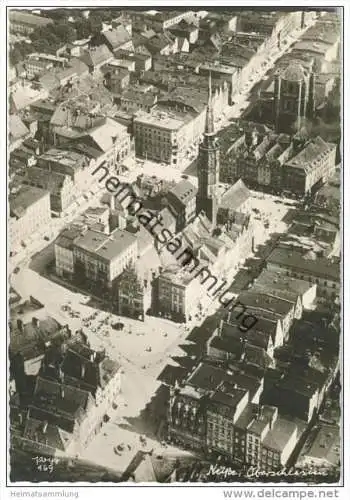 Neisse - Fliegeraufnahme - Popp-Verlag Heidelberg - Einzelhandabzug