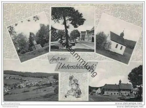 Unterschleichach - AK Grossformat 60er Jahre