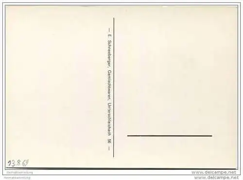 Unterschleichach - AK Grossformat 60er Jahre