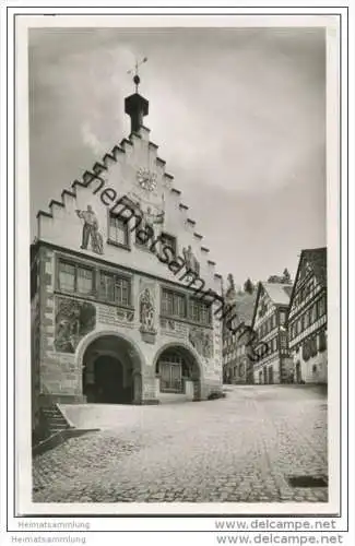 Schiltach - Rathaus - Foto-AK