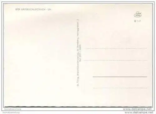 Unterschleichach - Foto-AK Grossformat 60er Jahre