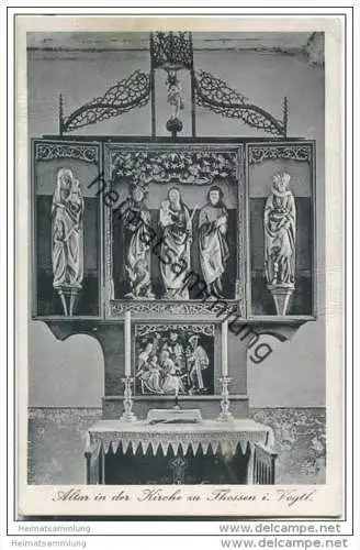08538 Thossen - Altar in der Kirche