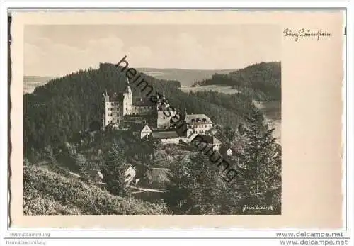 Burg Lauenstein - Foto-AK