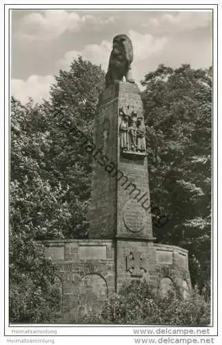 Unterschleichach - Denkmal - Foto-AK 60er Jahre