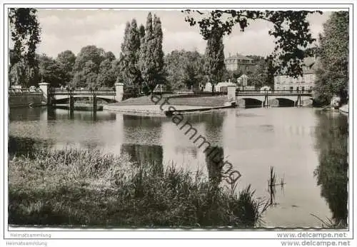 Herford - An der Werre - Foto-AK 50er Jahre