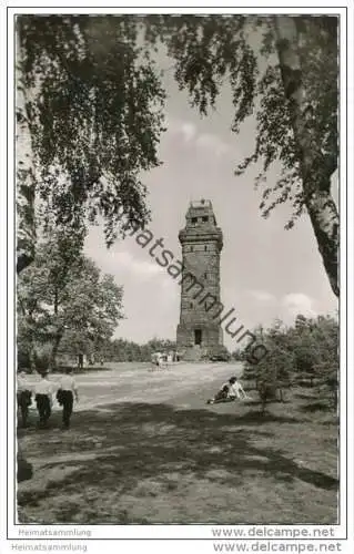 Herford - Bismarckturm - Foto-AK 50er Jahre