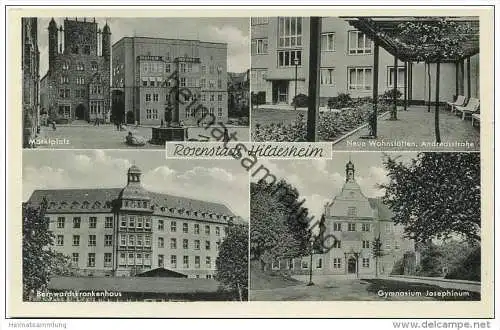 Hildesheim - Bernwardskrankenhaus - Gymnasium - Andreasstrasse - Verlag E. Baxmann Hildesheim