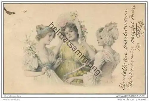 Frauen - Künstlerkarte - Edition M. M. Vienne