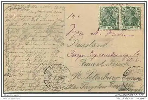 Warnicken -Wolfsschlucht - Bahnpost