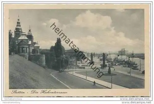 Stettin - Die Hakenterrasse 40er Jahre