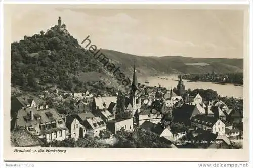 Braubach am Rhein - Foto-AK - Verlag F.G. Zeitz Königssee