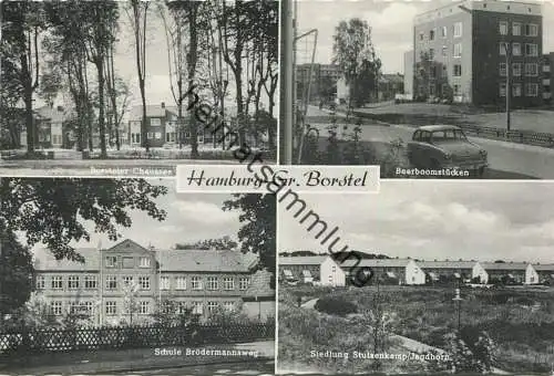 Hamburg-Gross Borstel - AK-Großformat - Verlag Ludwig Joost Hamburg gel. 1958