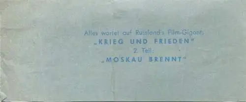 Österreich - Wien - Wiener Stadthalle - ATA Artisten Tiere Attraktionen 1968 - Eintrittskarte