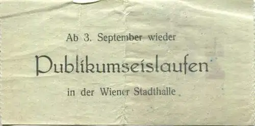 Österreich - Wien - Wiener Stadthalle - Harlem Globetrotter 1961 - Eintrittskarte