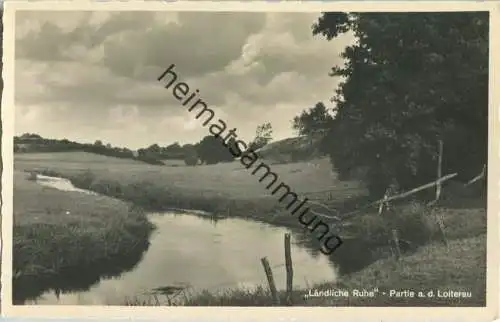 Loiterau - Foto-Ansichtskarte - Verlag Foto-Remmer Langballig - Serie Das schöne Angeln