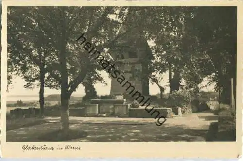 Ulsnis - Glockenturm - Foto-Ansichtskarte - Verlag Foto-Remmer Langballig - Serie Das schöne Angeln