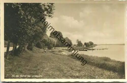 Lindaunis - Schlei - Foto-Ansichtskarte - Verlag Foto-Remmer Langballig - Serie Das schöne Angeln