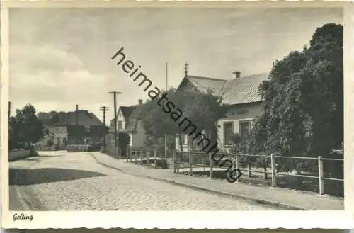 Gelting - Cafe Lüddens - Foto-Ansichtskarte - Verlag Foto-Remmer Langballig - Serie Das schöne Angeln