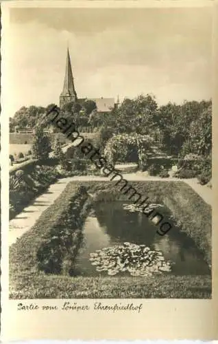 Söruper - Ehrenfriedhof - Foto-Ansichtskarte - Verlag Foto-Remmer Langballig - Serie Das schöne Angeln