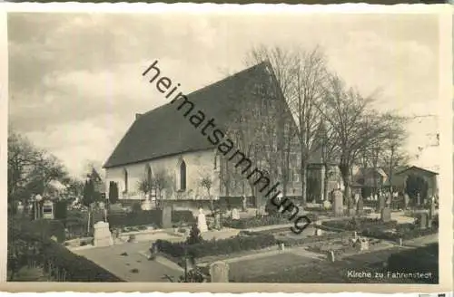 Fahrenstedt - Kirche - Foto-Ansichtskarte - Verlag Foto-Remmer Langballig - Serie Das schöne Angeln