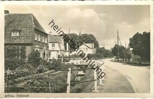 Gelting - Dorfstraße - Foto-Ansichtskarte - Verlag Foto-Remmer Langballig - Serie Das schöne Angeln