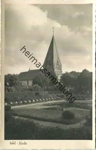 Böel - Kirche - Foto-Ansichtskarte - Verlag Foto-Remmer Langballig - Serie Das schöne Angeln