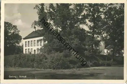 Gelting - Schloß - Foto-Ansichtskarte - Verlag Foto-Remmer Langballig - Serie Das schöne Angeln