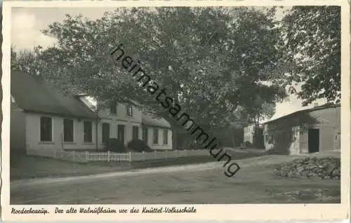 Norderbarup - Knüttel-Volksschule - Foto-Ansichtskarte - Verlag Foto-Remmer Langballig - Serie Das schöne Angeln