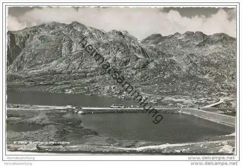 Gotthard-Passhöhe - Hotel Monte Prosa - Foto-AK