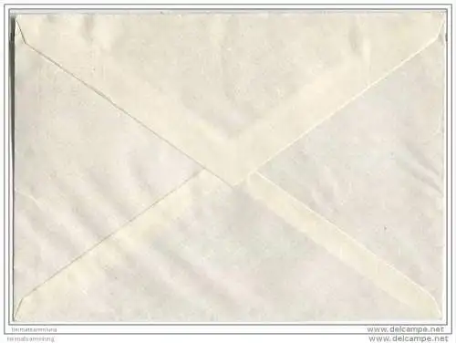 Einschreibe-Brief mit Marken der Blockausgabe zum 1. Todestag von Konrad Adenauer - gelaufen 1969 von Haina nach Kassel