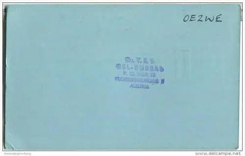 QSL - QTH - Funkkarte - G6UW - Great Britain - Cambridge - 1958