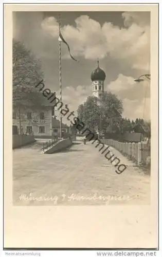 Münsing am Starnberger See - Foto-AK - Verlag Zitzlsperger Rosenheim