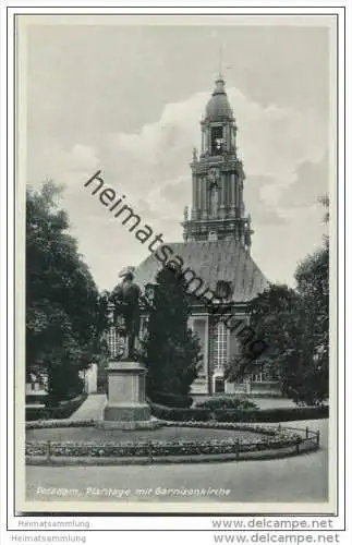 Potsdam - Plantage - Garnisonkirche - AK 30er Jahre