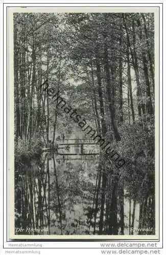 Spreewald - Hochwald - AK ca. 1930