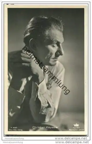 Christian Kayssler - Film-Foto-Verlag Nr. A 3430/1