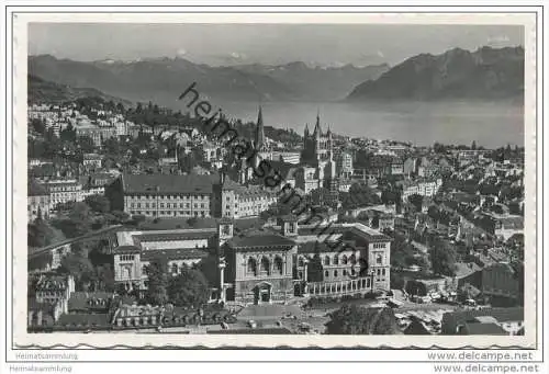 Lausanne - vue aerienne - Foto-AK