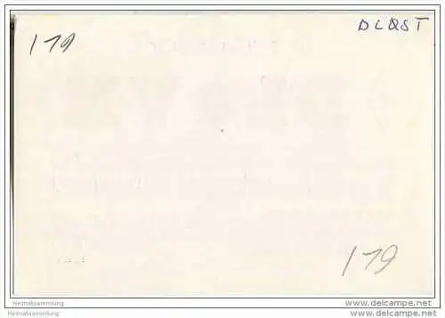 QSL - Funkkarte - DL8VX - Tostedt - 1969