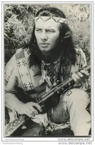 Pierre Brice - Winnetou - Foto-AK